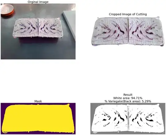 Input image, Cropped image, Mask, Transformed image1