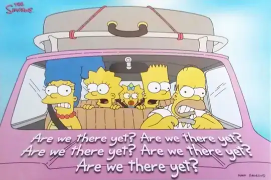 Are we there yet?