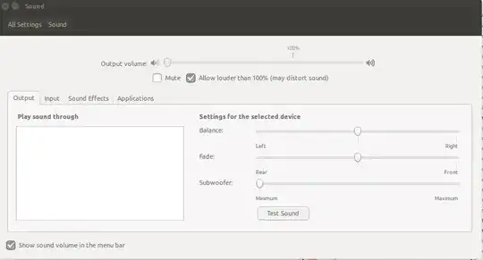 Sound Settings