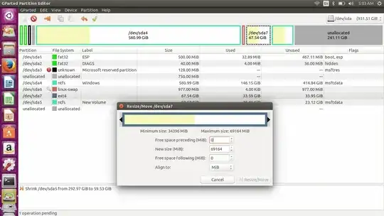 My Gparted GUI