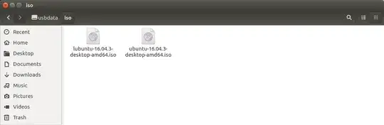 ISO folder contents