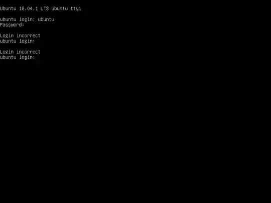 can't input password