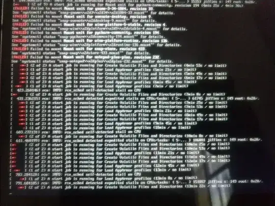 Boot messages