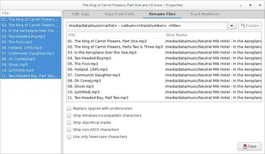 Tag renaming