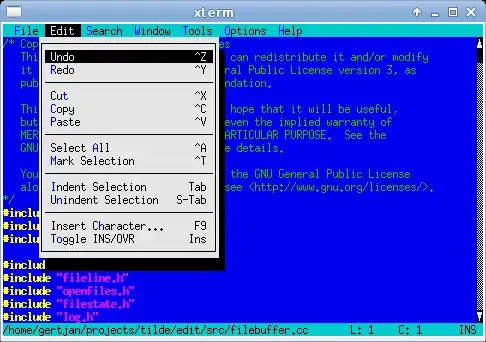 A Tilde screenshot