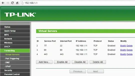 Port Forwarding