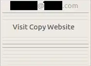 Copy menu grayed