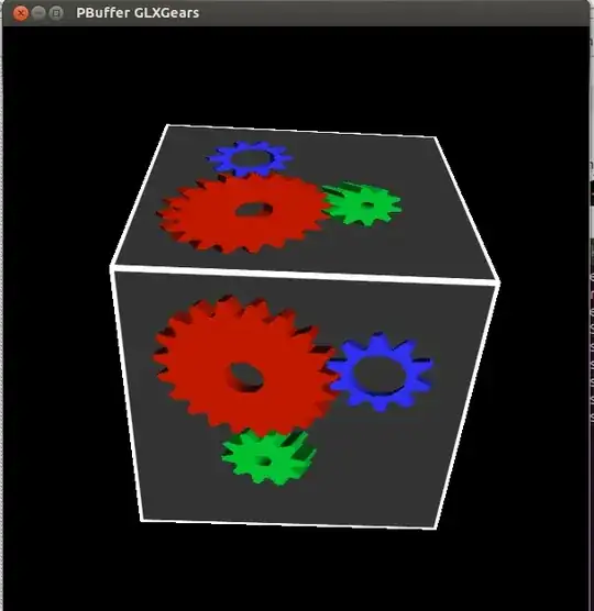 A moving 3D object
