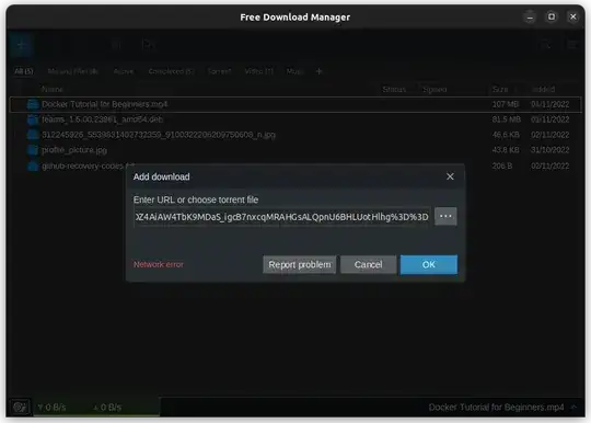 Network Error