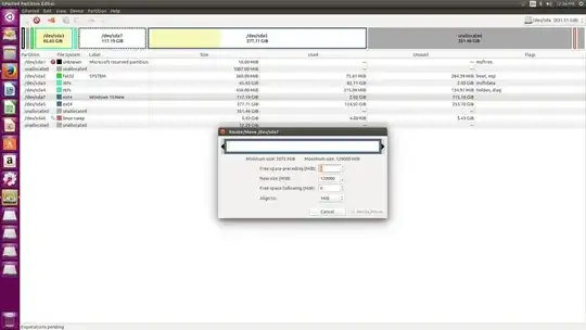 Gparted Partition