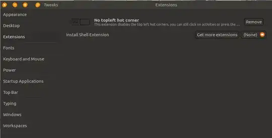 Extension options
