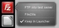 filezilla quicklist