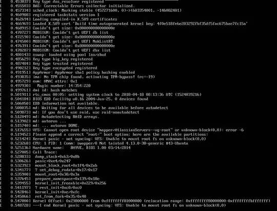 boot error