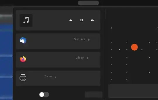Notification window