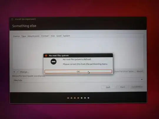no root file system