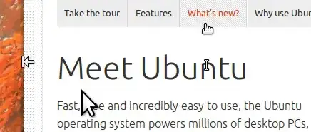 Large mouse pointer