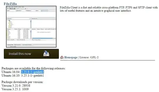 GetDeb Filezilla
