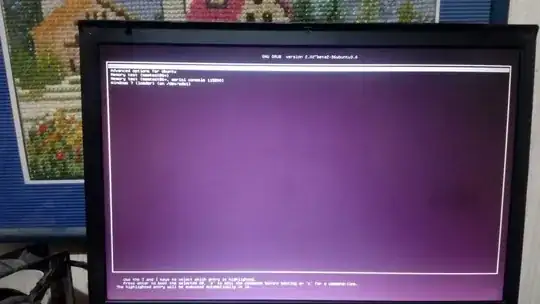 grub menu