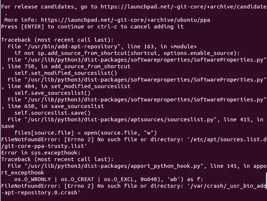 error discription