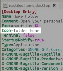 change home icon