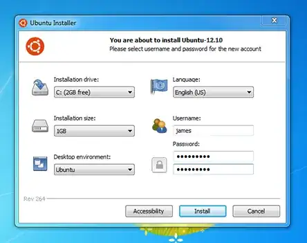 Wubi installer