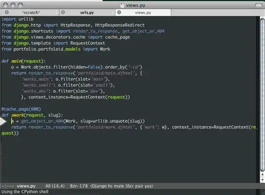 Emacs screenshot