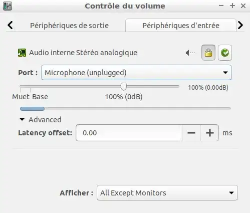 Micrphone level moving