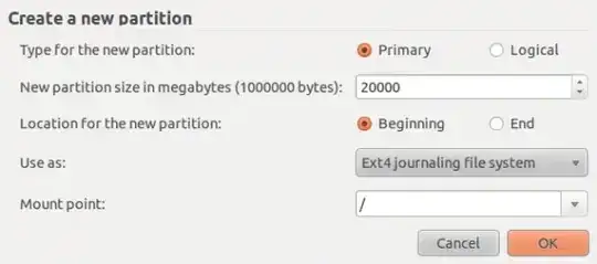 New partition