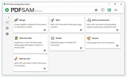 PDFsam overview