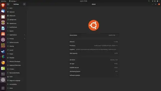 system info