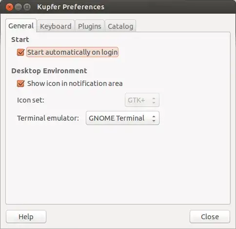 Kupfer Preferences