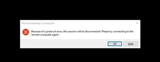 this error