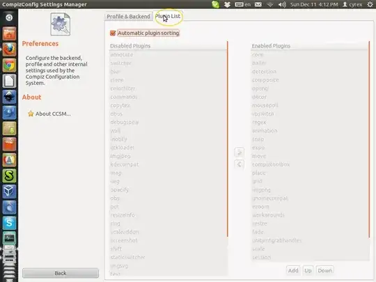 Plugin list