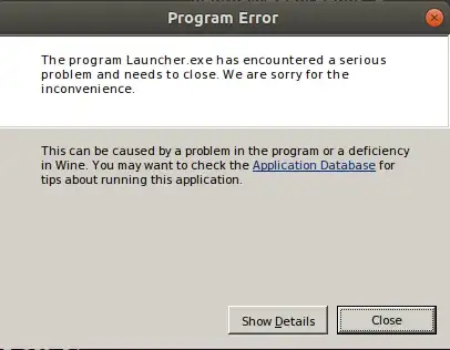 Program Error