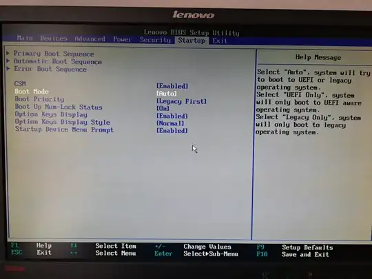 Bios Startup