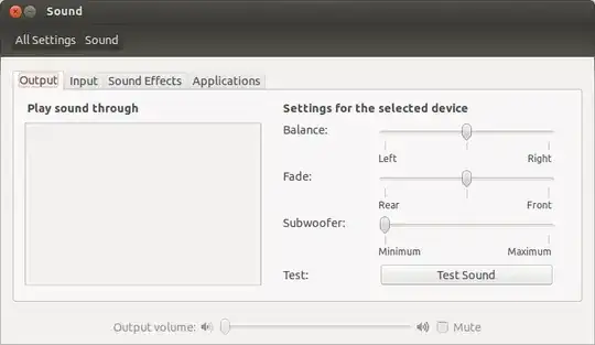 Sound Settings