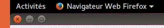Firefox window title on full screen