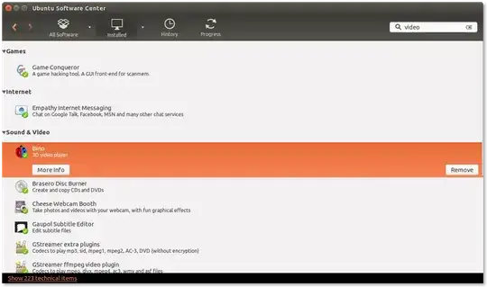 Uninstall Apps using Software Center