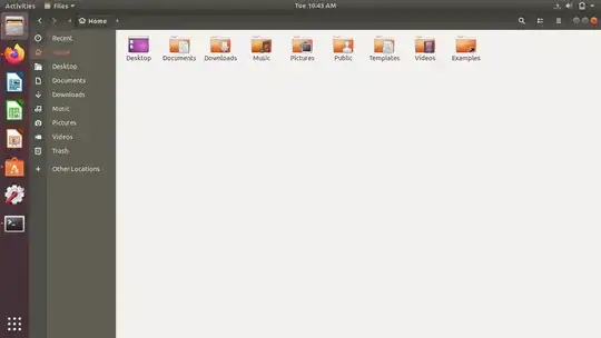 Screenshot of Files window