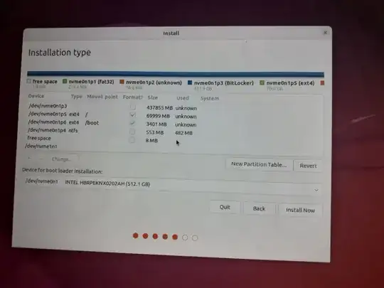 partitioning page