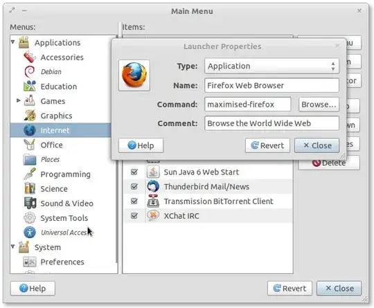 menu editor