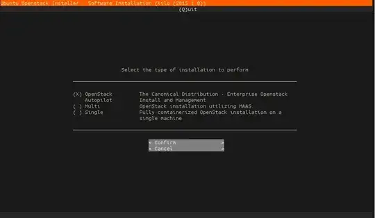 Install selection