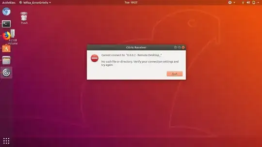 screenshot with pop up dialog