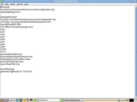 Config file