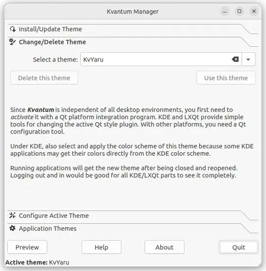 Kvantum Manager