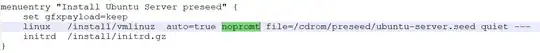 kernel boot parameters