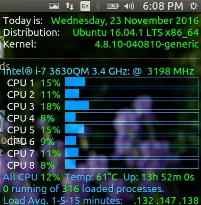 Conky Kernel 4.8.10