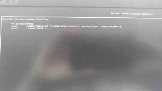 boot settings