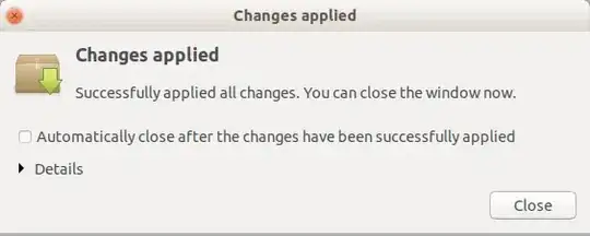 Changes applied
