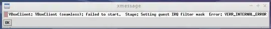 Message after lubuntu login